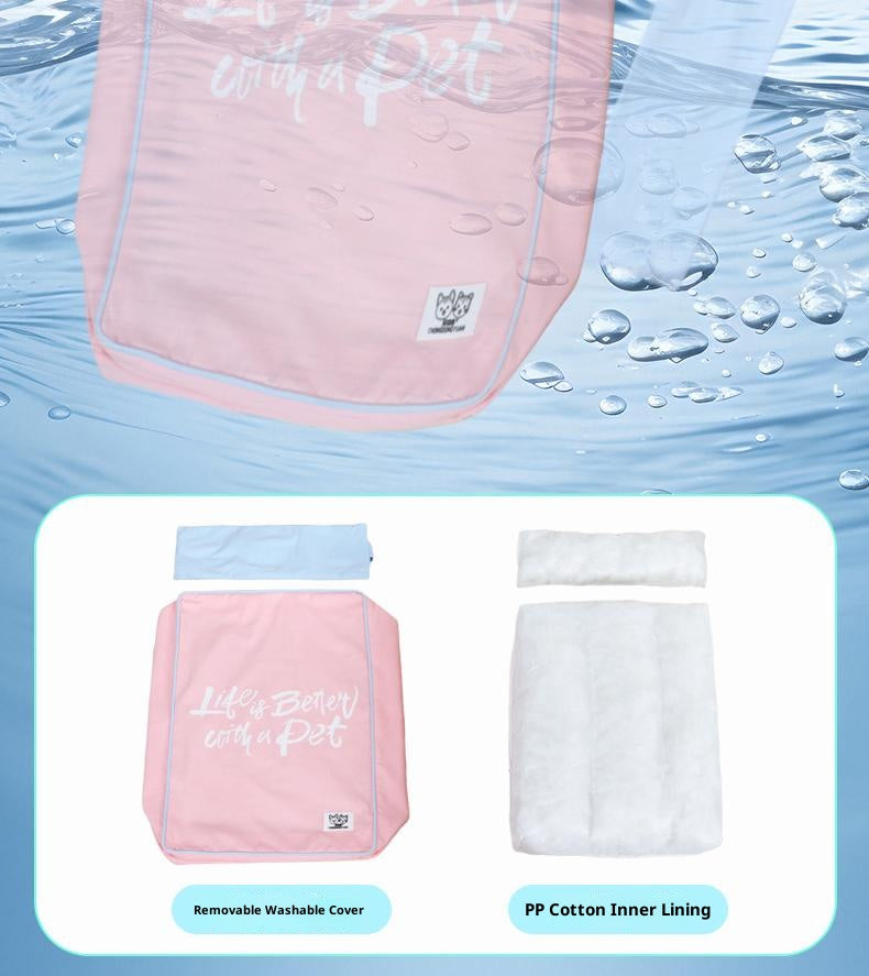 Pet dog bed mat All-season sofa cushion; Detachable and washable; Small and medium-sized dog and cat beds, puppy beds