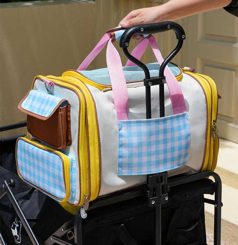 Pet outings bag Expansion pack with large capacity; Four-season universal cat bag, portable special bag for going out; Dog travel bag