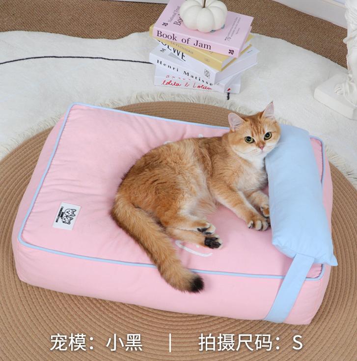 Pet dog bed mat All-season sofa cushion; Detachable and washable; Small and medium-sized dog and cat beds, puppy beds