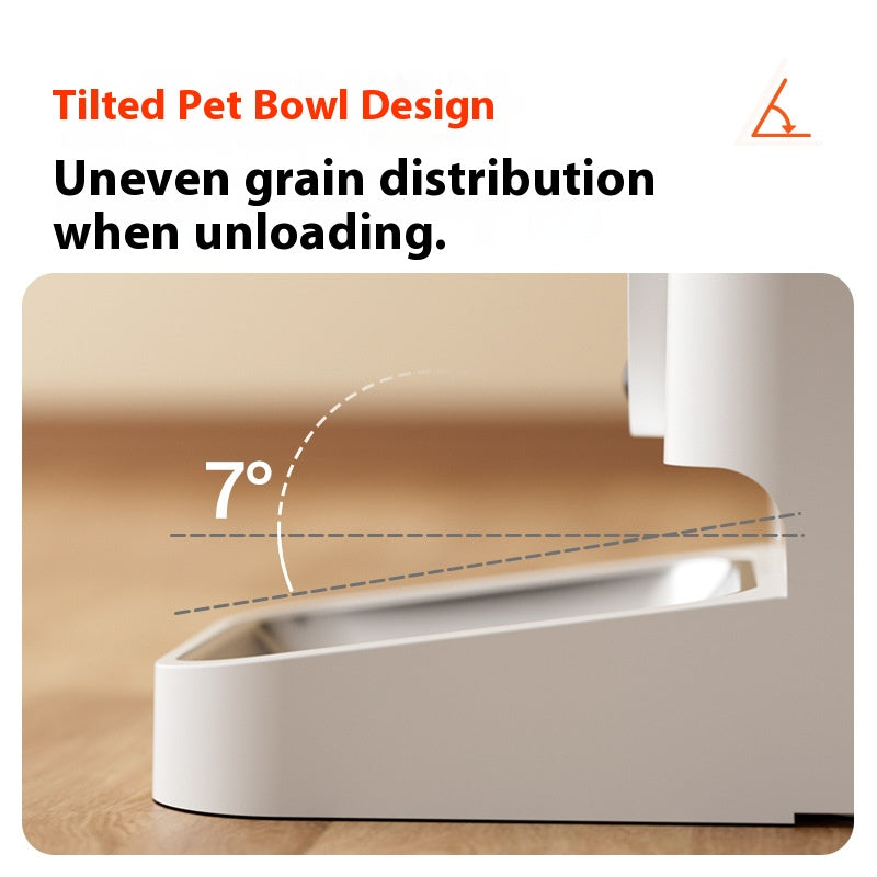 Intelligent pet feeder; Fully automatic feeding machine Moisture-proof integrated cat feeder