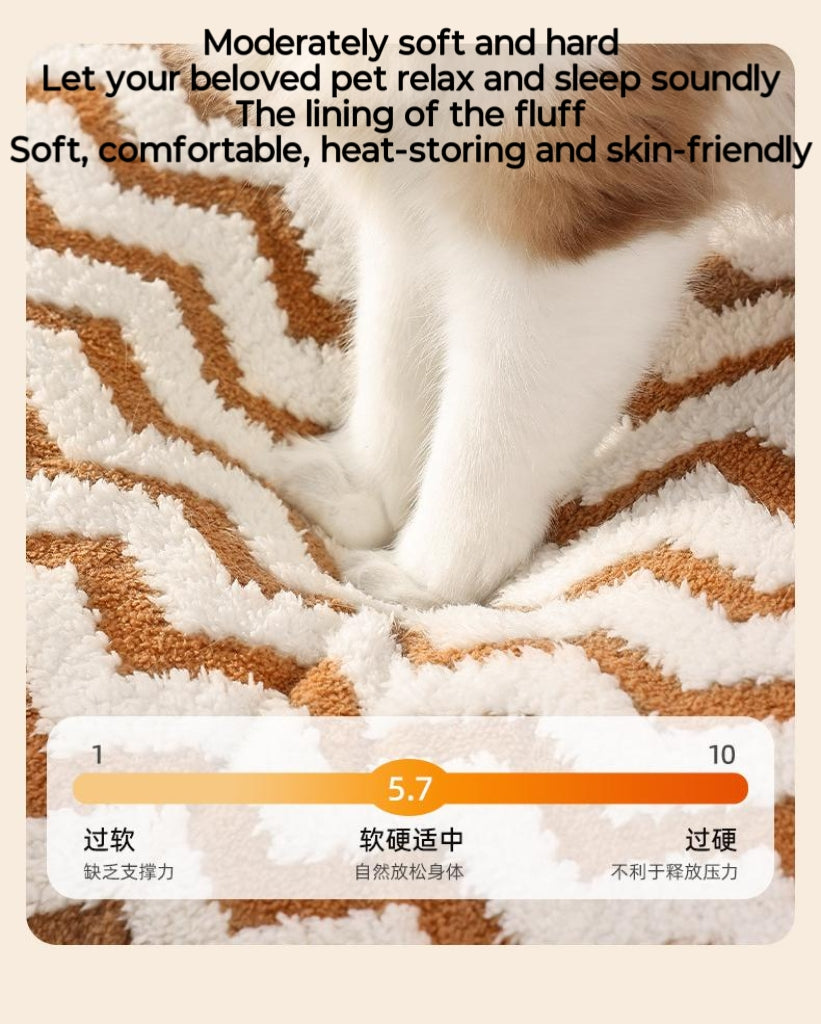 Drawer-style dog kennel Add velvet in winter for warmth. Semi-enclosed large-space cat bed; Textured leather dog bed; Suitable for all seasons