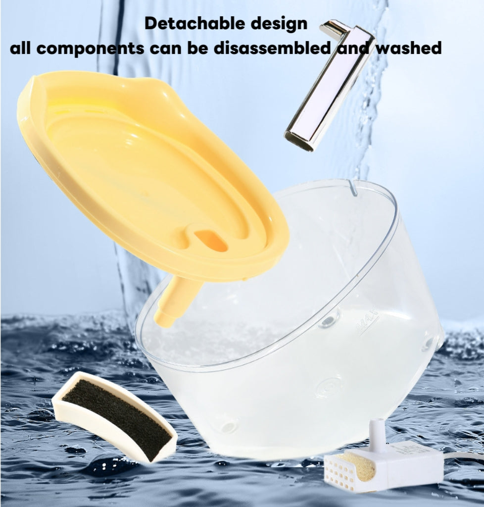 Pet water dispenser ;Water dispensers for cats and dogs ;Automatic circulation of running water; Silent anti-dry-burning water feeder ;Pet supplies