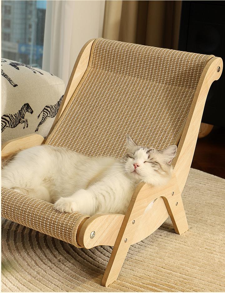 Cat scratch board Cat sofa pet bed; Cat lounge chair Cat toys; Sisal claw grinding pads; Scratch-resistant pet lounge chair