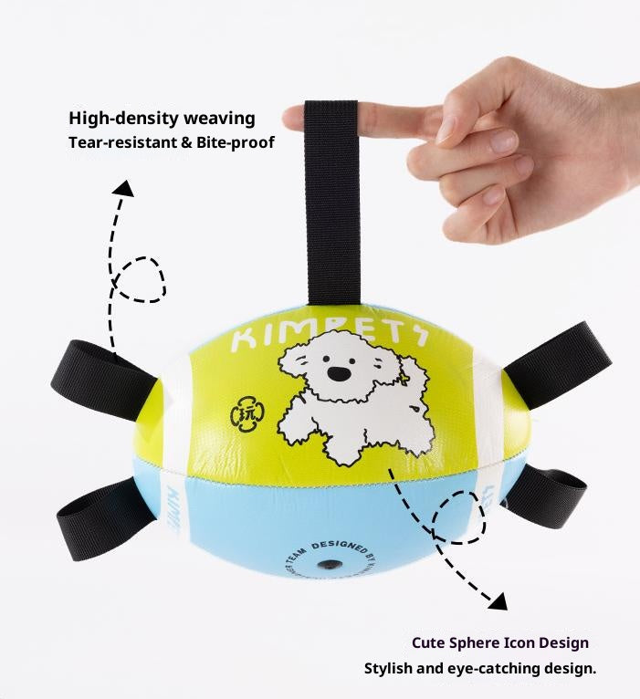 Outdoor dog toy rugby ball Outdoor toys for pets to enjoy themselves Specialized dog rugby for training