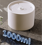 Pet ceramic water dispenser Cat automatic water dispenser Flowing silent circulating filtration ceramic water feeder Pet supplies