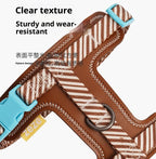 Dog and cat leashes; I-shaped anti-breakaway dog leash; Adjustable small dog chest and back straps for pet outings