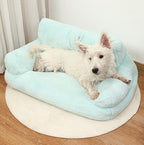 Plush sofa pet bed; Cat bed, large cat bed, pet bed; Cat sofa Winter warm dog and pet bed supplies