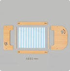 All-season wooden bed for pets; Cute Corgi cat bed sheet; Special moisture-proof design for wooden boards