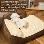 All-season universal large dog sleeping pad, thickened and enlarged, detachable and washable cat and dog pet bed