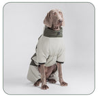 Dog autumn and winter windbreaker and cotton-padded jacket; Windproof, warm and waterproof; High-brightness and highly reflective dog cotton-padded clothing