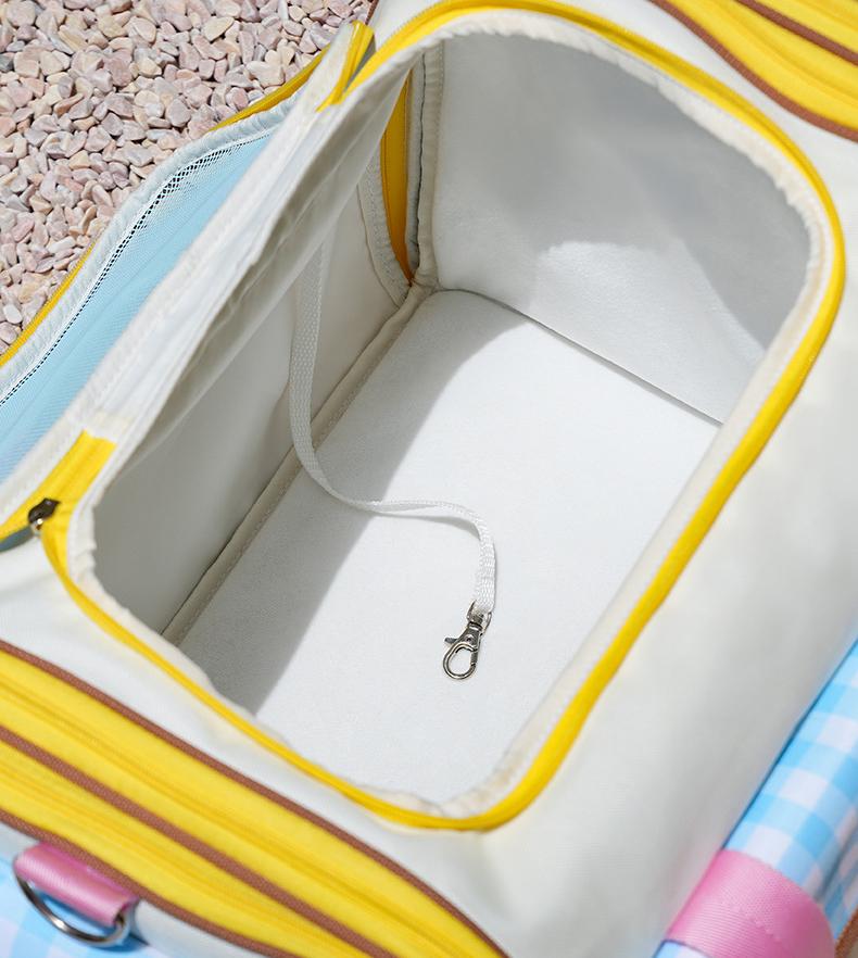 Pet outings bag Expansion pack with large capacity; Four-season universal cat bag, portable special bag for going out; Dog travel bag