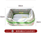Warm Winter Series · Christmas Elk Pet Bed: Pet Cat Bed, Dog Bed, Pet Bed Dog bed winter dog mat Thickened beds for medium and small-sized dogs