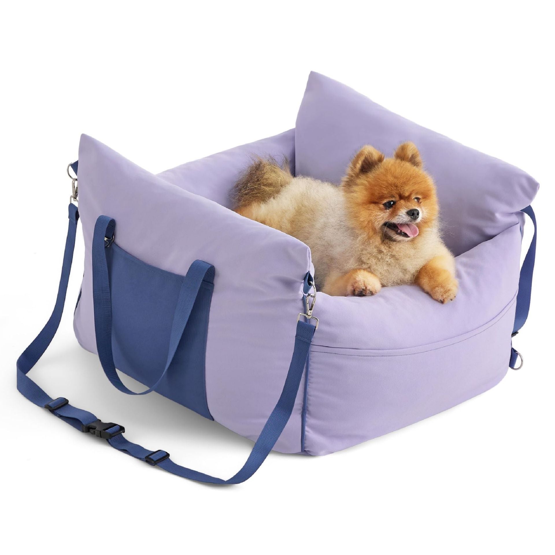 Pet passenger seat, small and medium-sized dog car bed; Multi-functional portable bag Waterproof and washable