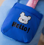 Little Bear pet down jacket Pet four-legged duck down drawstring windproof and warm down jacket Autumn and winter clothes for dogs and cats