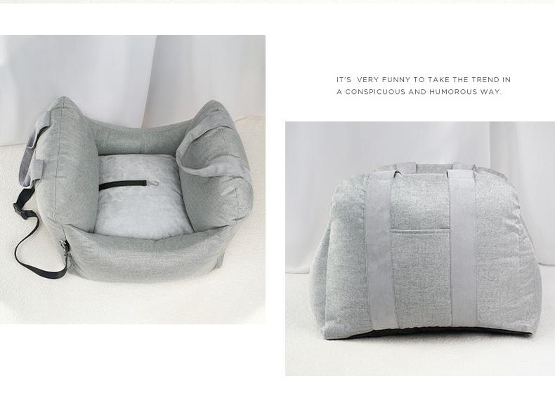 Travel Safety Puppy Dog Car Seat Bed, Available all year round; Suitable for small and medium-sized dogs
