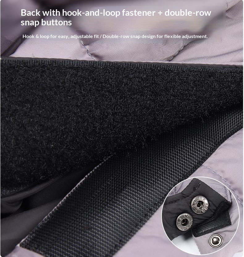 Dog reflective waterproof down jacket Thickened down jackets for puppies in autumn and winter; Winter pet four-legged cotton-padded jacket