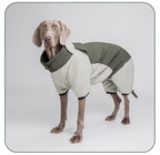 Dog autumn and winter windbreaker and cotton-padded jacket; Windproof, warm and waterproof; High-brightness and highly reflective dog cotton-padded clothing