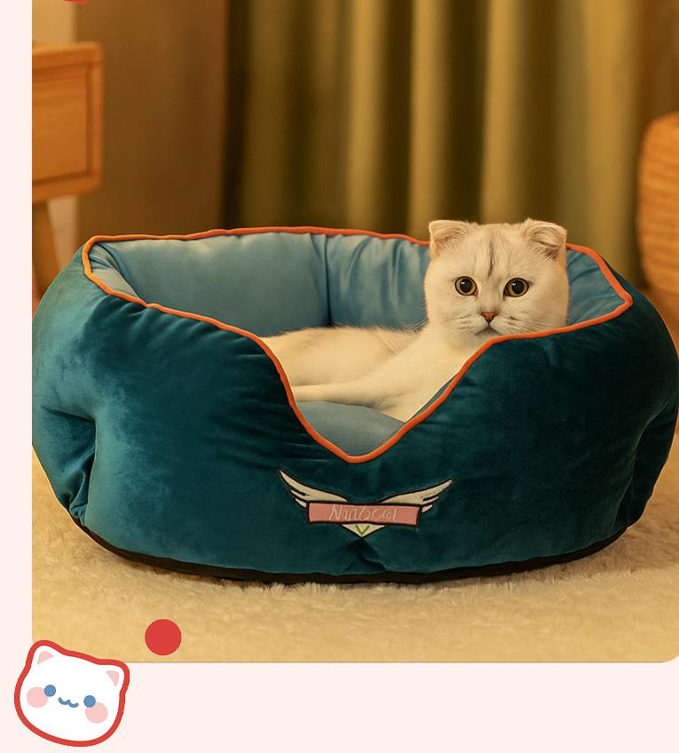 Winter warm cat bed; Suitable for all seasons; Autumn and winter warm cat bed house mat; Cat and dog beds.