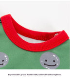 Cartoon space full-printed four-legged tummy jacket; Home clothes for cats and dogs Pet clothes for keeping warm and protecting the belly in autumn and winter