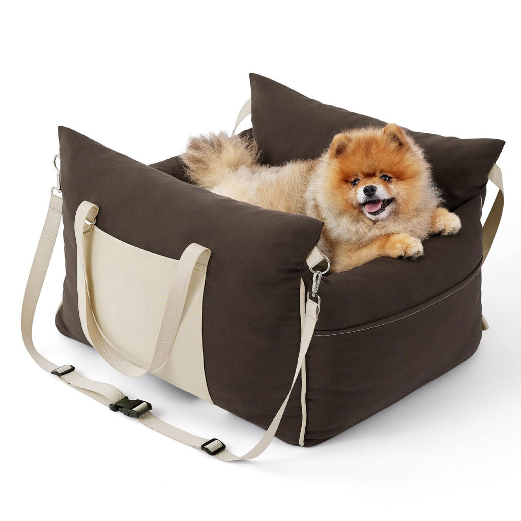 Pet passenger seat, small and medium-sized dog car bed; Multi-functional portable bag Waterproof and washable