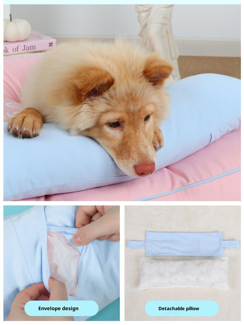 Pet dog bed mat All-season sofa cushion; Detachable and washable; Small and medium-sized dog and cat beds, puppy beds