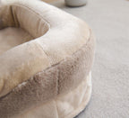 Rabbit fur crystal fleece pet bed; Thickened rabbit hair crystal fleece pet pad; Winter warmth for cat beds and dog beds; Pet supplies mat; Pet sofa