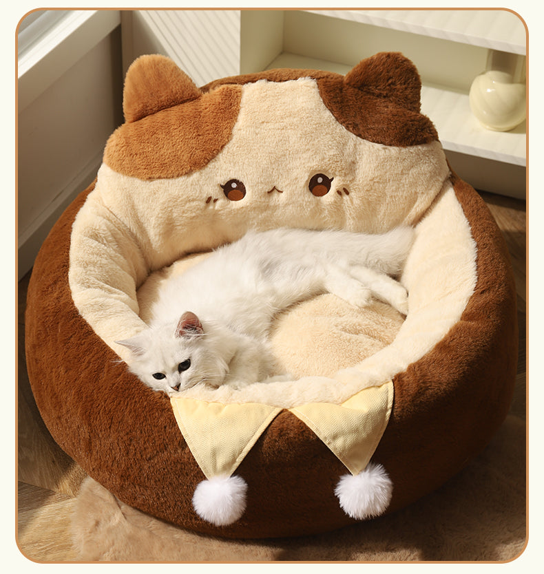 Winter warm cat mat for cat bed Sleeping cat house and dog bed; Suitable for all seasons; Cat sleeping pad Winter cat bed Pet sofa