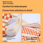 Pet cat single-shoulder strap; Portable crossbody cat bag for going out; Anti-escape cat slithering tool; Cat supplies