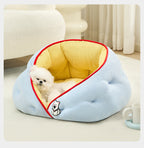 Semi-enclosed InS-style pet bed; Cats sleep in cat beds. All-season pet bed; Dog mat sofa, princess bed, cat bed