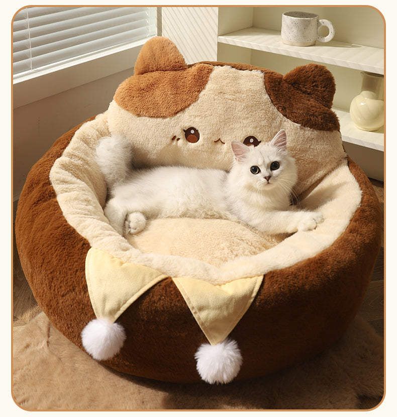 Winter warm cat mat for cat bed Sleeping cat house and dog bed; Suitable for all seasons; Cat sleeping pad Winter cat bed Pet sofa
