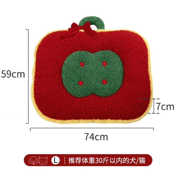 Christmas MATS for pet cats and dogs The pet mat is thickened for warmth. Dog bed, cat bed, Christmas pet bed