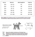 Christmas cartoon drawstring cape Sleeveless pet dog clothes for large Golden Retrievers and Labradors in autumn and winter