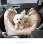Travel Safety Puppy Dog Car Seat Bed, Available all year round; Suitable for small and medium-sized dogs