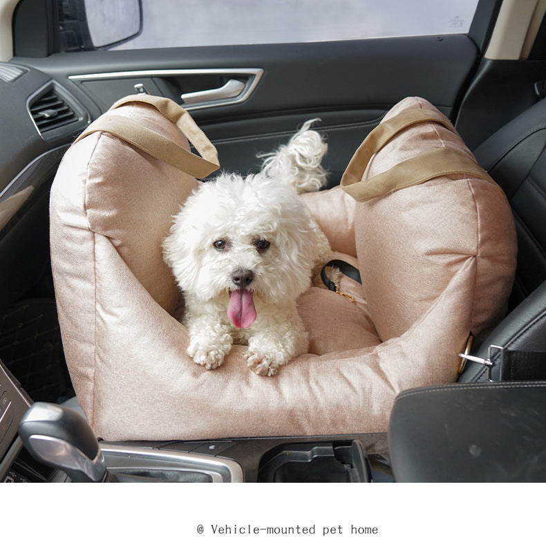 Travel Safety Puppy Dog Car Seat Bed, Available all year round; Suitable for small and medium-sized dogs