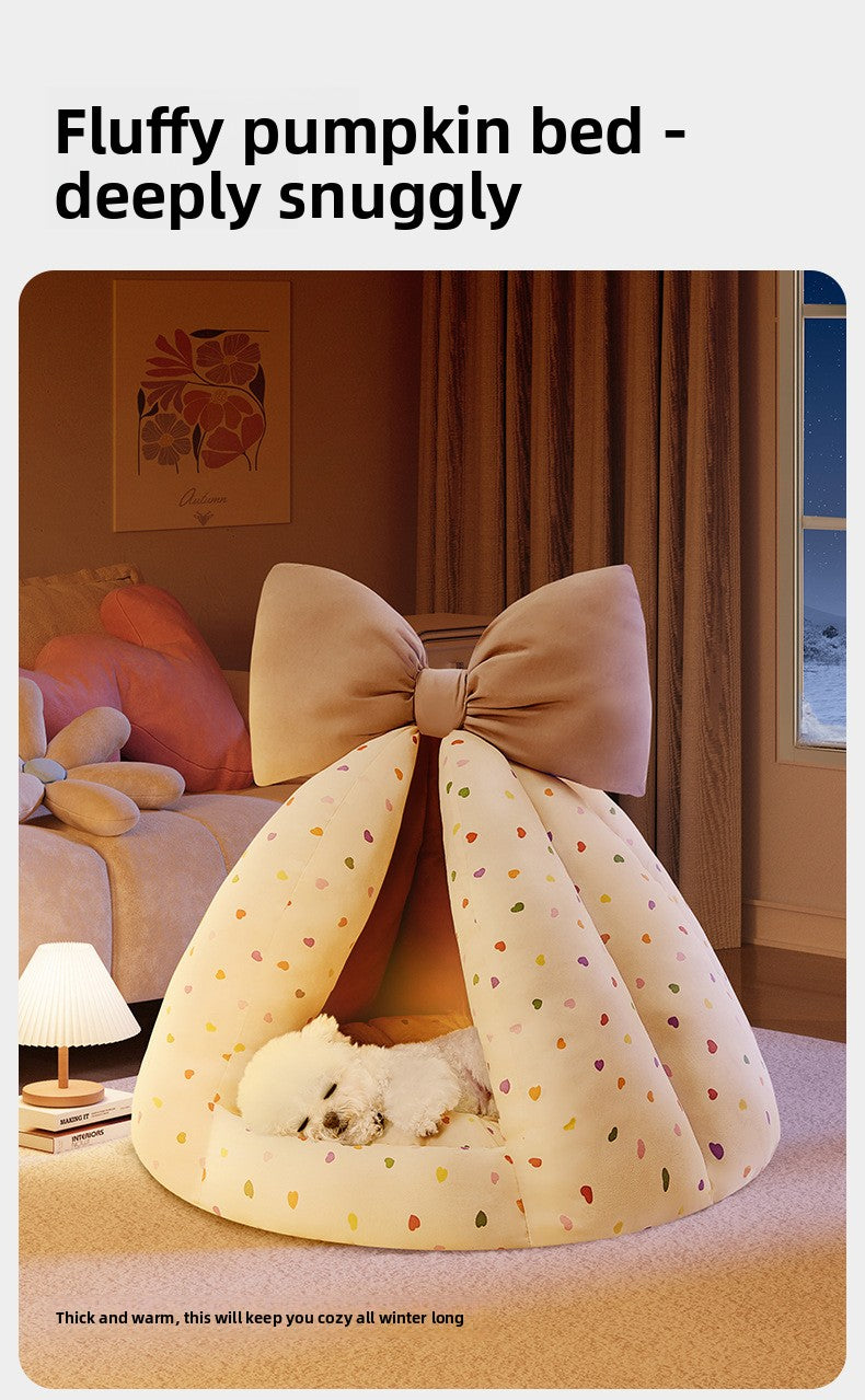 Wholesale Dog House Tent Winter Warm Enclosed Safe Small Dog Sleeping Dog House All Seasons