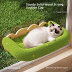 Cat home hammock cat bed; All-season climbing mat; Cat Cat solid wood hammock Window-sucking hammock