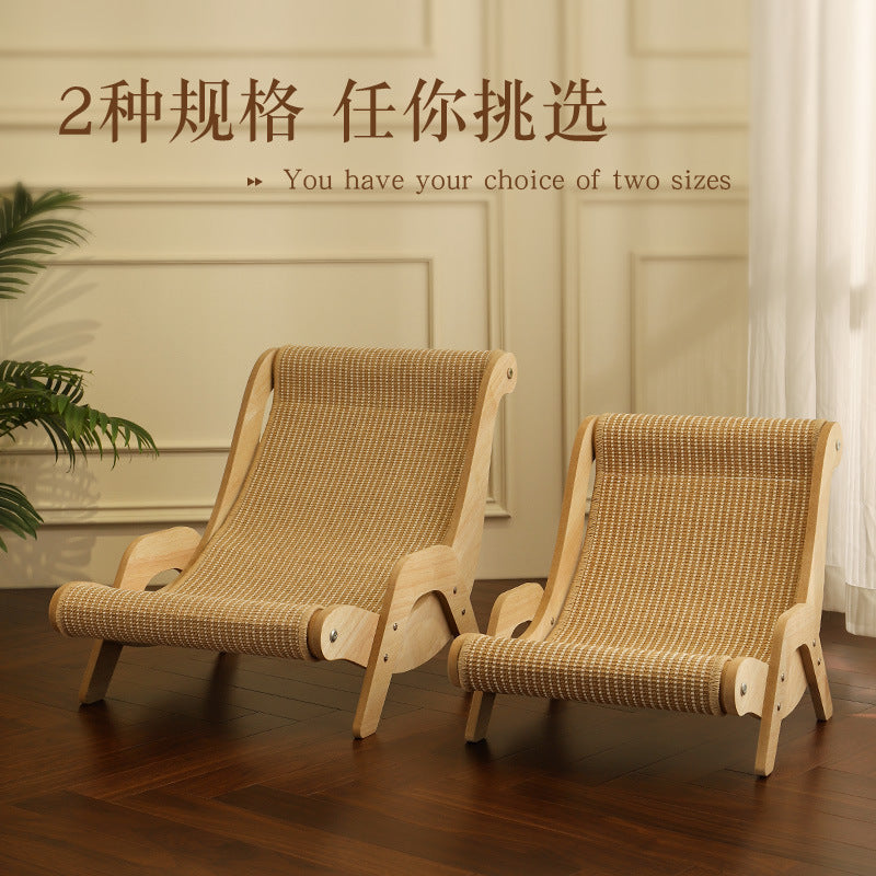 Cat scratch board Cat sofa pet bed; Cat lounge chair Cat toys; Sisal claw grinding pads; Scratch-resistant pet lounge chair