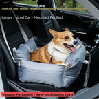 Four - season universal, outdoor - portable, enlarged pet bed for cross - border. It's a new - style, simple, washable car - mounted bed for dogs and cats, available for wholesale