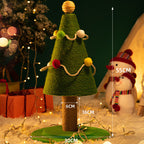 Christmas Tree Sisal Cat Scratching Board Wear-Resistant Non-Shedding Cat Claw Board Cat Climbing Frame Nest Integrated Cat Scratching Post Cat Toy