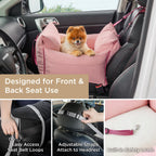 Pet passenger seat, small and medium-sized dog car bed; Multi-functional portable bag Waterproof and washable