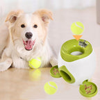 Pet dog tennis machine Self-entertaining toys to relieve boredom; Automatic food leakage reward machine feeder; Interactive indoor toys for dogs