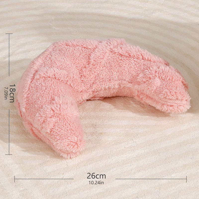Crescent-shaped cat pillow Warm, comfortable, soft and does not shed. It is fully filled and not prone to deformation. Available all year round; Suitable for both cats and dogs