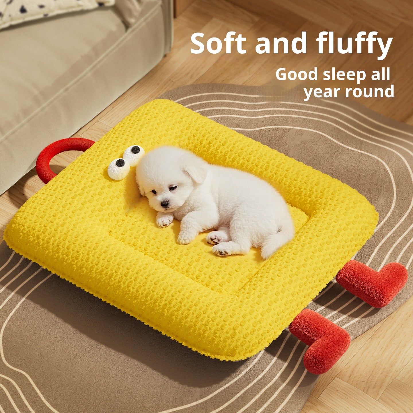 Four Seasons Cat and dog beds; Thickened dog bed pads, warm cat pads and pet pads for autumn and winter