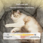 "Giant Teacup Pet Bed" Cat bed: Warm and thickened teacup bed for autumn and winter. Deep sleep doghouse Korean version Teddy Bichon pet bed for small and medium-sized dogs