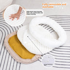 Oval doughnut pet bed It can be disassembled and washed for medium and large dog beds. Deep sleep four-season dog bed Winter warm dog bed