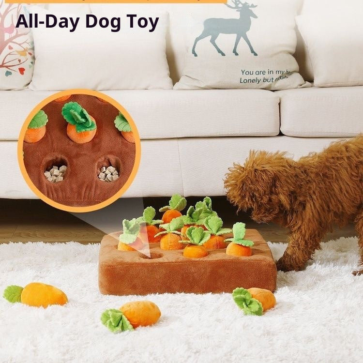 Pet fun radish pulling toy; Dog toys; Self-indulgent toys Durable and educational toys for pets to relieve boredom