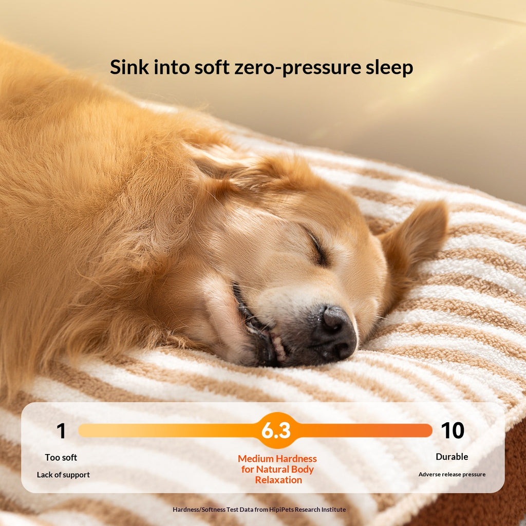 Warm striped pad dog bed; Medium and large-sized dogs; Pet bed pads for big dogs and cats; Cat bed and dog mat