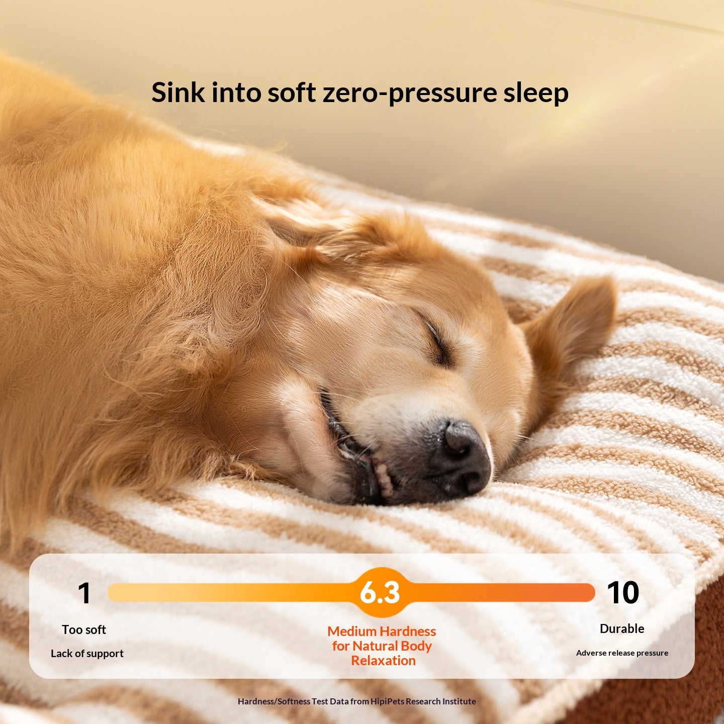 Warm striped pad dog bed; Medium and large-sized dogs; Pet bed pads for big dogs and cats; Cat bed and dog mat