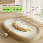 Jianma cat scratch board nest, wear-resistant cat claw board, hemp rope cat toy, no falling debris, durable scratch cat, self fun, relieve boredom, cat nest