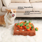 Pet fun radish pulling toy; Dog toys; Self-indulgent toys Durable and educational toys for pets to relieve boredom